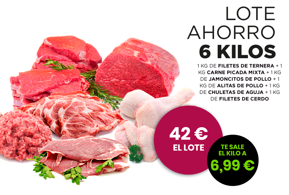 Oferta de lote de carne de 6 Kilos. Valdemoro, Madrid